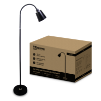 Торшер 1хЕ27 Inhome ТНО 01Ч 60Вт ЧЕРНЫЙ (1)