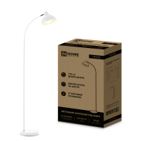 Торшер 1хЕ27 Inhome ТНО 03Б 60Вт БЕЛЫЙ (1)