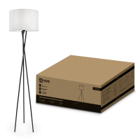 Торшер 1хЕ27 Inhome ТНО 04Б 60Вт БЕЛЫЙ (1)