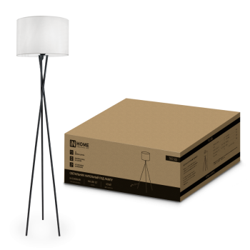 Торшер 1хЕ27 Inhome ТНО 04Б 60Вт БЕЛЫЙ (1)