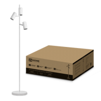 Торшер 3хGU10 InHome ТНО 07-WW белый