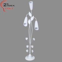 Светильник напольный  3хE27 21Век 1047ML/3 Белый 220В 15Вт (2)