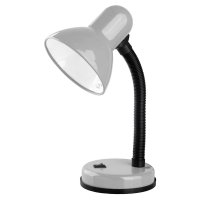 Светильник настольный Е27 Camelion KD-301 C03 серебро 60Вт (12)