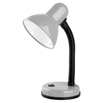 Светильник настольный Е27 Camelion KD-301 C03 серебро 60Вт (12)