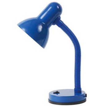 Светильник настольный Е27 Camelion KD-301 C06 синий 60Вт (12)