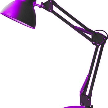 Светильник настольный Е27 Camelion KD-313 С15 пурпурный 60Вт (6)