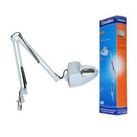 Светильник настольный Е27 Camelion KD-350 C01 белый лупа 60Вт (12)