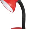 Светильник настольный Е27 Ultraflash UF-301 C04 красный 60Вт (20)