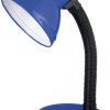 Светильник настольный Е27 Ultraflash UF-301 C06 синий 60Вт (20)