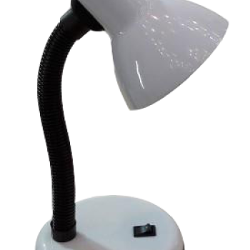 Светильник настольный Е27 General GTL-027 белый пакет 60Вт (24)