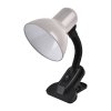 Светильник настольный прищепка Е27 General GTL-021 серый пакет 60Вт (24)