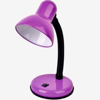 Светильник настольный Е27 LEEK TL-203 PURPLE фиолетовый пакет (32)