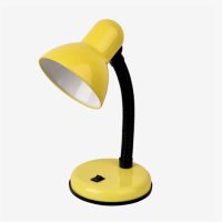 Светильник настольный Е27 LEEK TL-203 YELLOW желтый пакет (32)