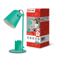 Светильник настольный Е27 InHome СНО-16З органайзер зеленый 40Вт (12)