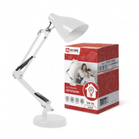 Светильник настольный Е27 Inhome СНО-17Б белый 60Вт (12)