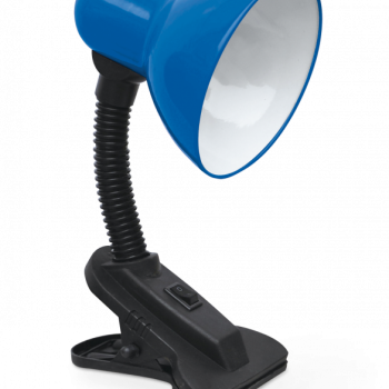 Светильник настольный прищепка Е27 Inhome СНП-21ТС синий пакет-подвес 40Вт (24)