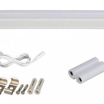 Светильник линейный T5  8Вт 6500К 700Лм IP20 572х22х33мм Эра L-01 (25)