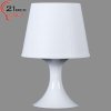 Светильник настольный с абажуром 1хE14 21Век 0001 белый (1)