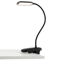 Светильник настольный аккумуляторный диодный Эра NLED-525 6Вт 3000/4500/6500К прищепка "взмах руки" черный (40)