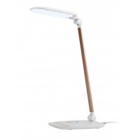 Светильник настольный диодный Эра NLED-460 14Вт 3000-6000К ночник диммер бело-золотой (8)