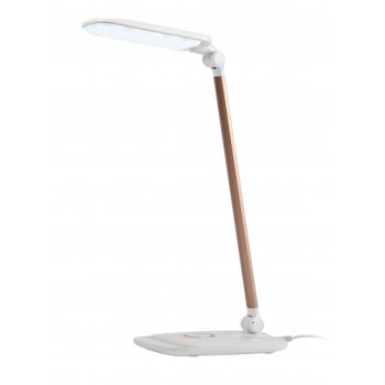 Светильник настольный диодный Эра NLED-460 14Вт 3000-6000К ночник диммер бело-золотой (8)