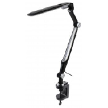 Светильник настольный ЭРА NLED-496-12W-BK светодиодный на струбцине черный