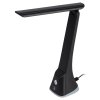 Светильник настольный диодный Эра NLED-503 11Вт 6000К сенсор-димер черный "под кожу" (36)