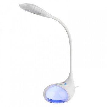 Светильник настольный диодный General GLTL-037 8Вт 5000К RGB 490Лм белый (12)