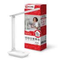 Светильник настольный светодиодный ССО 06Б 12Вт 600Лм сенсор 3 уровня яркости, с подставкой под теле (30)