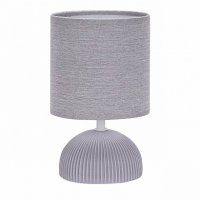Светильник настольный 1хE14 Leek JASMINE 02 GREY Cерый (12)