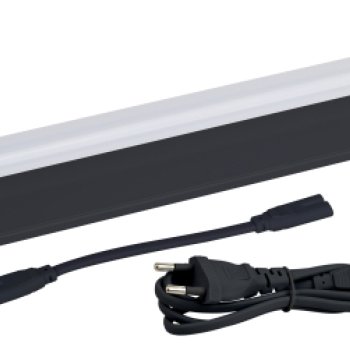 Св-к лин T5  8Вт 4000К 700Лм IP20 574х22х37мм Эра L-01 Чёрный (25)