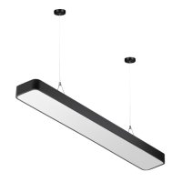 Светильник диодный  60Вт Эра Geometria  Block SPO-111-B-40K-060 4000К 7200Лм 1200х300х60мм черный