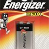 Батарейка Energizer Max 6LR61 1xBL Alkaline (522/9V) (12)*