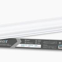 Светильник линейный под LED T8x2 1245x120x46мм IP40 Neox SPO-405 (10)
