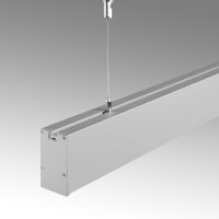 Светильник линейный подвесной  75Вт 40x75x1500мм 3000K+6000K 6000Лм Комета серебро