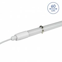 Светильник линейный IP65 Luminarte 12Вт 4000K 1100Лм 605х28х28мм мат (35)