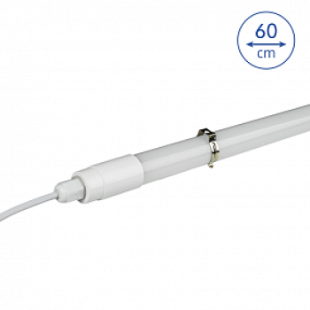 Светильник линейный IP65 Luminarte 12Вт 4000K 1100Лм 605х28х28мм мат (35)