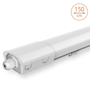 Светильник линейный IP65 45Вт 4000К 5850Лм 1570х60х35мм матовый Wolta (20)