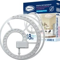 Модуль светодиодный для декоративных светильников ТМ IONICH 48Вт 4800Лм 230В 6500К 260х260 мм IP20