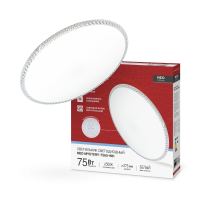 Светильник диодный InHome Deco NEO MYSTERY 75Вт d375x58мм 6500K IP40 6000Лм белый (10)