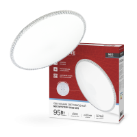 Светильник диодный InHome Deco NEO MYSTERY 95Вт d460x67мм 6500K IP40 7600Лм белый (4)