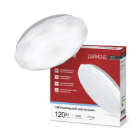 Светильник диодный Inhome Deco ДАЙМОНД 120Вт ø496х85мм 6500К IP40 12600Лм