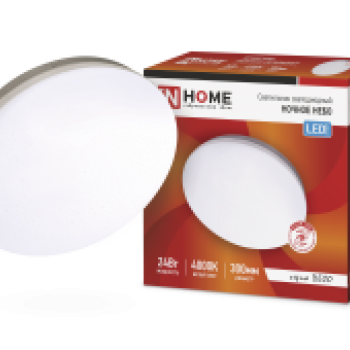 Светильник светодиодный серии DECO 24Вт 230В 4000К 1560лм 300х55мм НОЧНОЕ НЕБО IN HOME