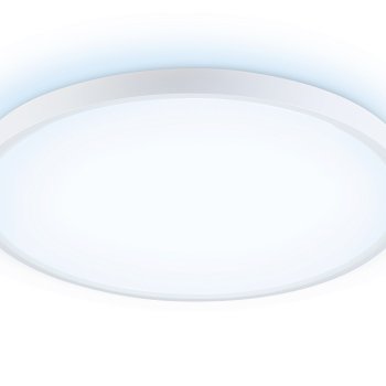 Светодиодный светильник Ambrella FZ3005 WH белый IP44 33W+10W 6400+6400К D375*40 (Без ПДУ)