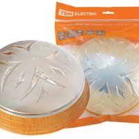 Светильник Е27 IP20 40Вт D232x77мм TDM НПО 106 Плутон сосна (5)