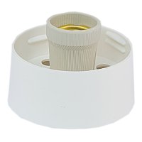 Основание прямое Е27 НББ TDM пластик (100)