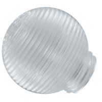 Рассеиватель TDM Шар D150мм стекло прозрачный Кольца (4)