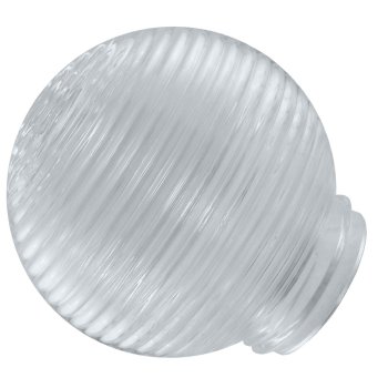 Рассеиватель TDM Шар D150мм стекло прозрачный Кольца (4)