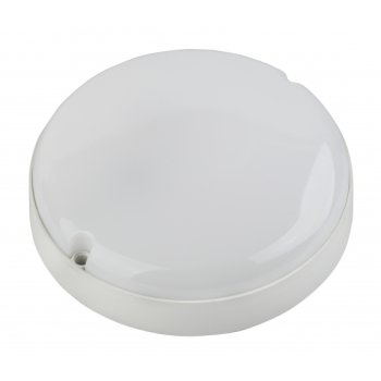 Светильник диодный герметичный SPB-201 12Вт D177x85мм 6500К IP65 1140Лм оптико-акустический датчик Эра белый (40)