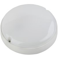 Светильник диодный герметичный 12Вт 6500К IP65 d177x85мм 1140Лм СВЧ-датчик Эра SPB-201 белый (40)